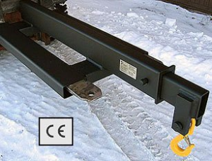 Kranarm for gaffel